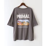 チャコールグレー | 恐竜おばけ Ｔシャツ | SpRay