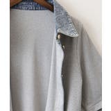 デニム切替5分袖カーディガン | SpRay | 詳細画像12 