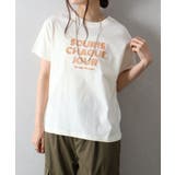 ラインロゴ刺繍 Tシャツ | SpRay | 詳細画像13