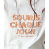 ラインロゴ刺繍 Tシャツ | SpRay | 詳細画像18