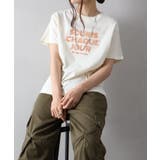 ラインロゴ刺繍 Tシャツ | SpRay | 詳細画像19