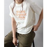 ラインロゴ刺繍 Tシャツ | SpRay | 詳細画像20