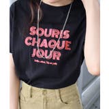 ラインロゴ刺繍 Tシャツ | SpRay | 詳細画像24