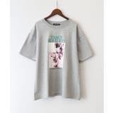 汗染み防止花フォト Tシャツ | SpRay | 詳細画像7 