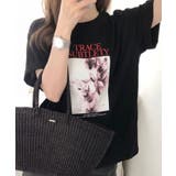 汗染み防止花フォト Tシャツ | SpRay | 詳細画像12 