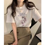 汗染み防止花フォト Tシャツ | SpRay | 詳細画像13 
