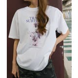 汗染み防止花フォト Tシャツ | SpRay | 詳細画像17 