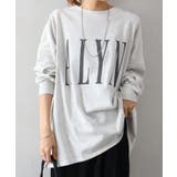 オートミール | ロゴプリントＢＩＧ Ｔシャツ | SpRay