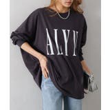 チャコールグレー | ロゴプリントＢＩＧ Ｔシャツ | SpRay