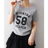 ドットナンバリングショートスリーブTシャツ | SpRay | 詳細画像4