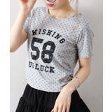 ドットナンバリングショートスリーブTシャツ | SpRay | 詳細画像5
