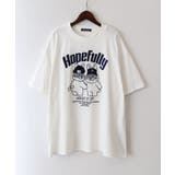 アイボリー | うさぎ刺繍Tシャツ | SpRay