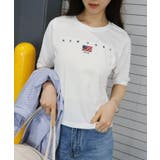USA刺繍ロゴショートスリーブTシャツ | SpRay | 詳細画像19 