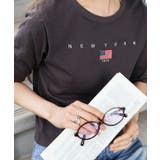 USA刺繍ロゴショートスリーブTシャツ | SpRay | 詳細画像5 
