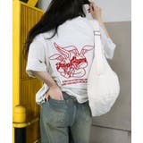 ハグうさぎ刺繍BIG Tシャツ | SpRay | 詳細画像23 