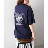 ハグうさぎ刺繍BIG Tシャツ | SpRay | 詳細画像2