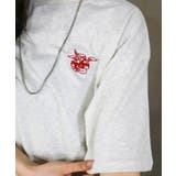 ハグうさぎ刺繍BIG Tシャツ | SpRay | 詳細画像28 
