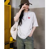 ハグうさぎ刺繍BIG Tシャツ | SpRay | 詳細画像30 