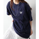 ハグうさぎ刺繍BIG Tシャツ | SpRay | 詳細画像4