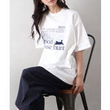 FLOWER×CAT BIG Tシャツ | SpRay | 詳細画像4