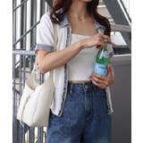 テレコデニム切替ZIPショートスリーブトップス | SpRay | 詳細画像30