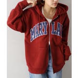 貼付ロゴWZIPパーカー | SpRay | 詳細画像21 