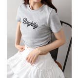 テレコロゴ刺繍シャーリングトップス | SpRay | 詳細画像11