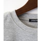 テレコロゴ刺繍シャーリングトップス | SpRay | 詳細画像17