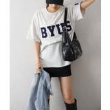 貼付ロゴＢＩＧＴシャツ | SpRay | 詳細画像2 