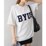 貼付ロゴＢＩＧＴシャツ | SpRay | 詳細画像3 
