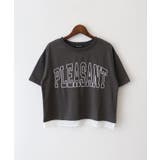 すそ刺繍ロゴショートスリーブ | SpRay | 詳細画像31