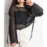 ラメ2WAYメッシュドロストプルオーバー | SpRay | 詳細画像9 