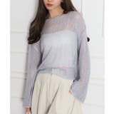 ラメ2WAYメッシュドロストプルオーバー | SpRay | 詳細画像13 