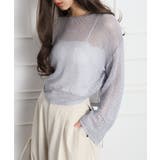 ラメ2WAYメッシュドロストプルオーバー | SpRay | 詳細画像14 