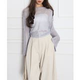 ラメ2WAYメッシュドロストプルオーバー | SpRay | 詳細画像17 