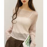 ラメ2WAYメッシュドロストプルオーバー | SpRay | 詳細画像18 