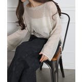 ラメ2WAYメッシュドロストプルオーバー | SpRay | 詳細画像21 