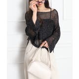 ラメ2WAYメッシュドロストプルオーバー | SpRay | 詳細画像2 