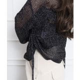 ラメ2WAYメッシュドロストプルオーバー | SpRay | 詳細画像5 