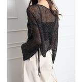 ラメ2WAYメッシュドロストプルオーバー | SpRay | 詳細画像6 