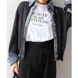 デニム切替レイヤードカーディガン | SpRay | 詳細画像18 