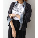 デニム切替レイヤードカーディガン | SpRay | 詳細画像20 