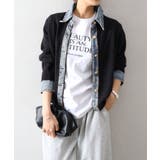 デニム切替レイヤードカーディガン | SpRay | 詳細画像26 