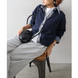 デニム切替レイヤードカーディガン | SpRay | 詳細画像37 