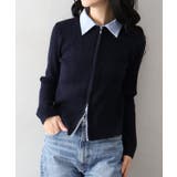 フェイクレイヤードジップカーディガン | SpRay | 詳細画像10 