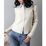 フェイクレイヤードジップカーディガン | SpRay | 詳細画像16 