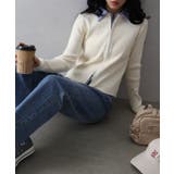 フェイクレイヤードジップカーディガン | SpRay | 詳細画像17 