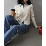 フェイクレイヤードジップカーディガン | SpRay | 詳細画像21 