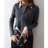 フェイクレイヤードジップカーディガン | SpRay | 詳細画像37 