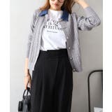 デニム切替ケーブルカーディガン | SpRay | 詳細画像29 